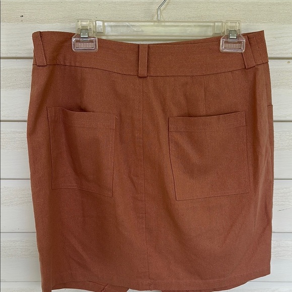 Madewell Clay Textured Skirt - Picture 4 of 4